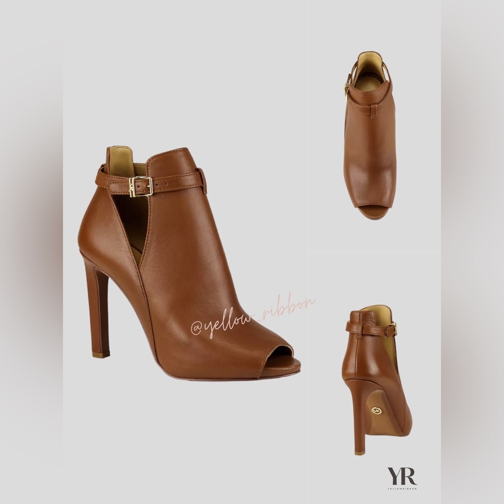 🆕 MICHAEL Michael Kors | Lawson Leather Ankle-Strap Sandals | Size: 8